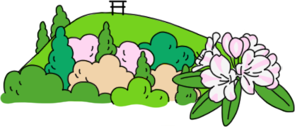 全国的に有名な <br>「花の百名山」五葉山
			