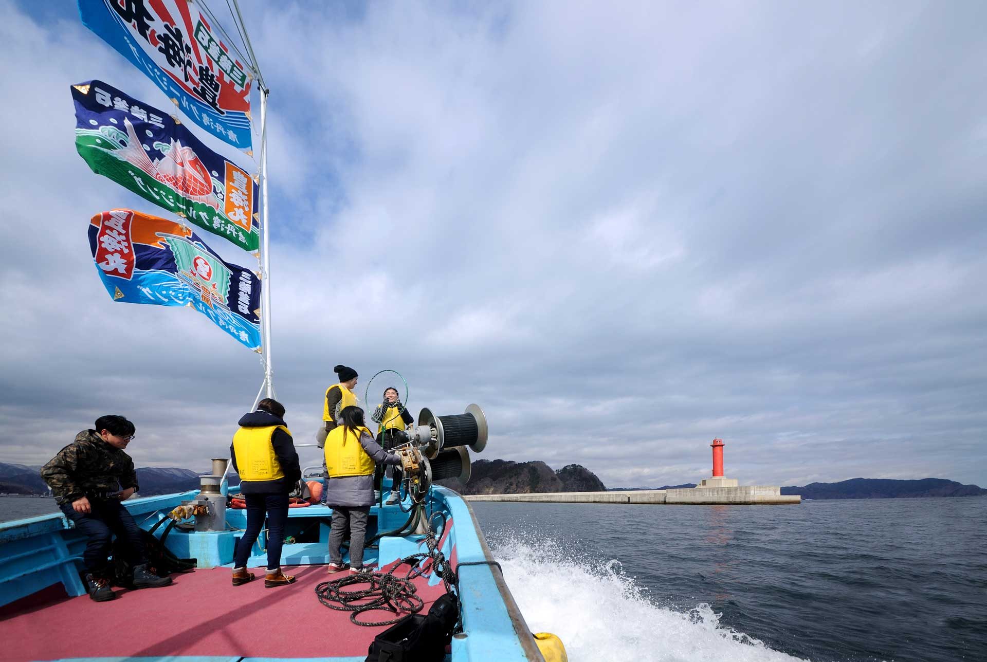 釜石湾漁船クルーズ 漁師が知る特別な釜石湾をご案内 釜石オープン フィールド ミュージアム